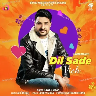 Dil Sade Vich - kanwar maan album cover 