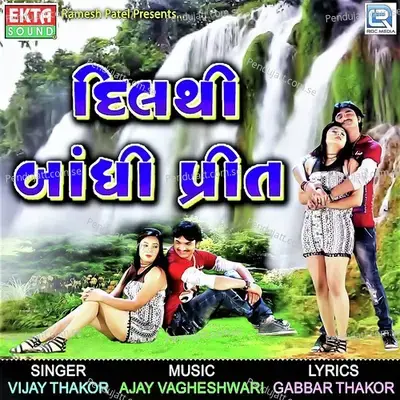 Dil Thi Bandhi Preet - Vijay Thakor album cover 