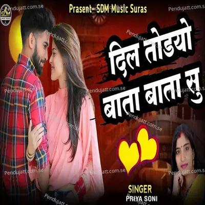 Dil Todyo Bata Bata Su - Priya Soni album cover 