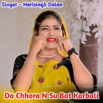 Do Chhora N Su Bat Karbali - Singer Harisingh Dholan album cover 