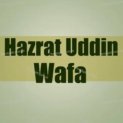 Dunya Haseebo Abdul Haseeb - Hazrat Uddin Wafa album cover 