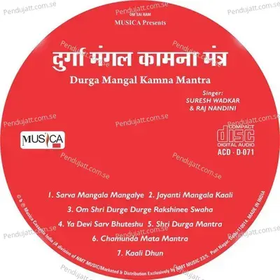 Ya Devi Sarv Bhutesu - Suresh Wadkar album cover 