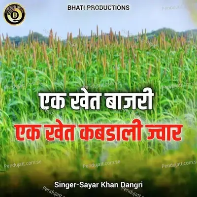 Ek Khet Bajri Ek Khet Kabdali Jawar - Sayar Khan Dangri album cover 