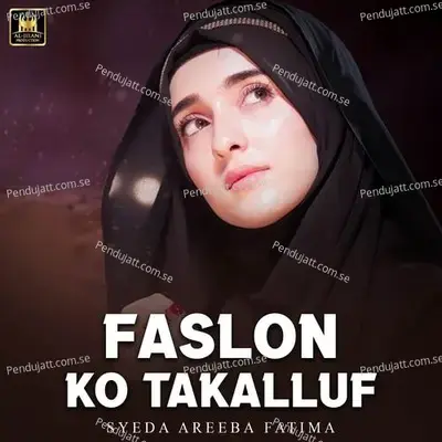Faslon Ko Takalluf - Syeda Areeba Fatima album cover 