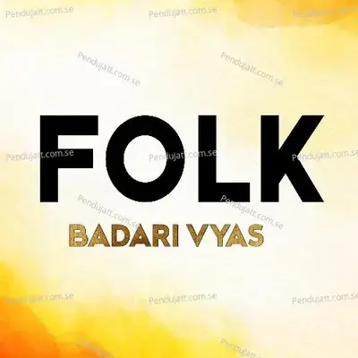 Folk - Badari Vyas album cover 