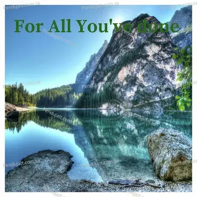 For All Youve Done - Franko album cover 