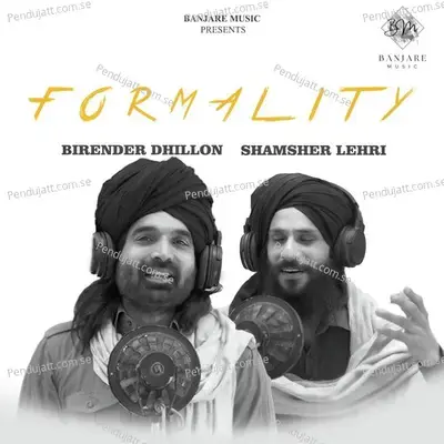 Formality - Birender Dhillon album cover 