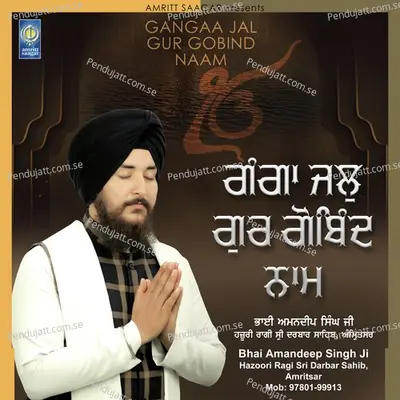 Gangaa Jal Gur Gobind Naam - Bhai Amandeep Singh Ji Hazoori Ragi Sri Darbar Sahib Amritsar album cover 