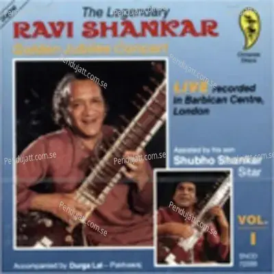 Golden Jubilee Concert Vol 1 - Pandit Ravi Shankar cover album