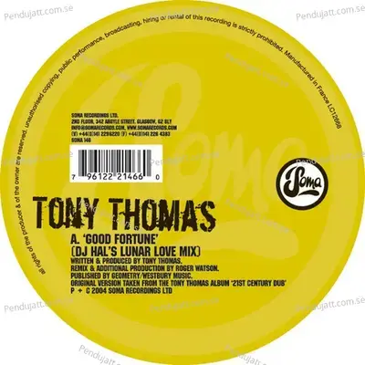 Jump - Tony Thomas album cover 