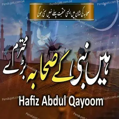 Hain Nabi Ke Sahaba Barey Muhtaram - Hafiz Abdul Qayoom album cover 