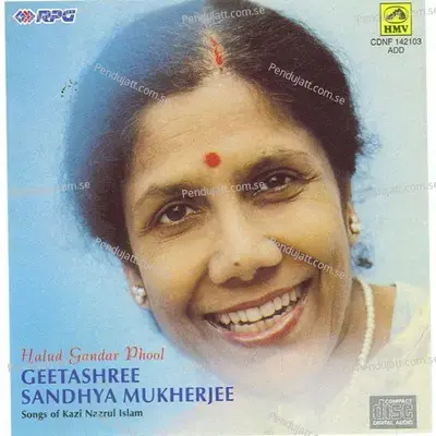 Gabhir Raate Jagi Khujhi Tomare - Sandhya Mukherjee album cover 