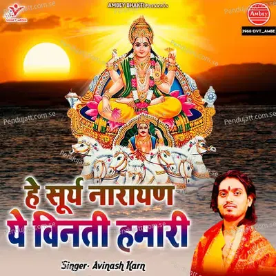 Hey Surya Narayan Ye Vinti Hamari - Avinash Karn album cover 