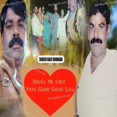 Hiwda Me Chot Papa Gehri Ghani Lagi - Balu Dhangar album cover 