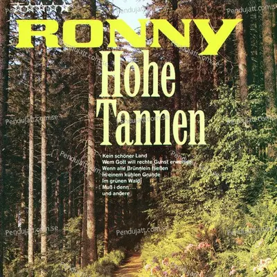 Hohe Tannen  Remastered  - Ronny cover album