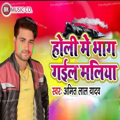 Holi Me Bhag Gail Maliya - Amit Lal Yadav album cover 