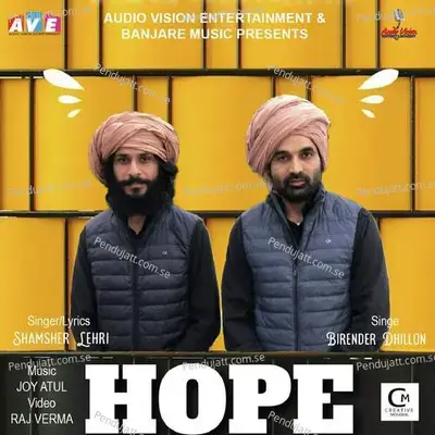 Hope - Shamsher Lehri album cover 