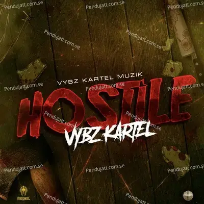 Hostile - Vybz Kartel album cover 