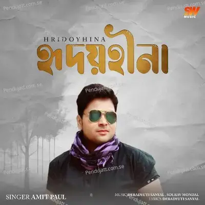 Hridoyhina - Amit Paul album cover 