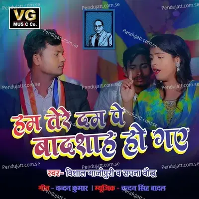Hum Tere Dam Pe Badshah Ho Gaye - Vishal Ghazipuri album cover 