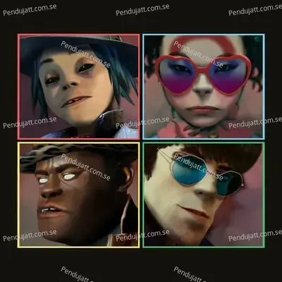 Circle Of Friendz - Gorillaz album cover 