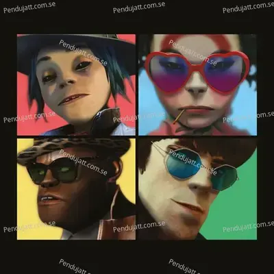 Saturnz Barz - Gorillaz album cover 