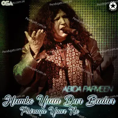 Humko Yaan Dar Badar Phiraya Yaar Ne - Abida Parveen album cover 