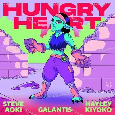 Hungry Heart Ft  Hayley Kiyoko - Steve Aoki album cover 