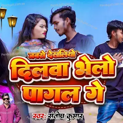 Jabse Dekhliyo Dilwa Bhelo Pagal Ge - Santosh Kumar album cover 