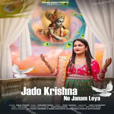 Jado Krishna Ne Janam Leya - Rishu Thakur album cover 