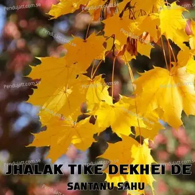 Jhalak Tike Dekhei De - Santanu Sahu album cover 