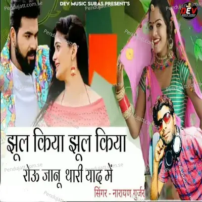 Jhul Kiya Jhul Kiya Rou Janu Thari Yad Me - Narayan Gurjar album cover 
