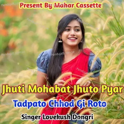 Jhuti Mohabat Jhuto Pyar Tadpto Chhod Gi Roto - Lovekush Dungri album cover 