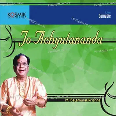 Jo Jo Mukunda - M. Balamuralikrishna album cover 