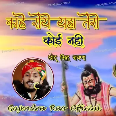 Kahe Roye Yaha Tero Koi Nahi - Chotu Singh Rawna album cover 
