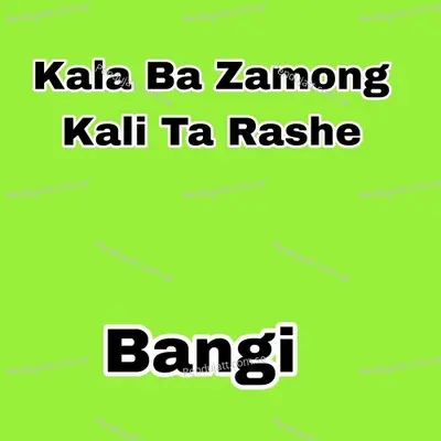 Kala Ba Zamong Kale Ta Rashe - BANGI album cover 