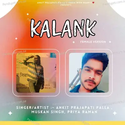 Kalank - Ankit Prajapati Palla album cover 