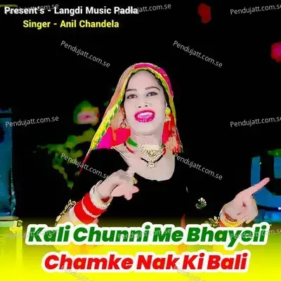 Kali Chunni Me Bhayeli Chamke Nak Ki Bali - Anil Chandela album cover 