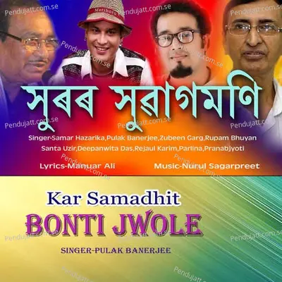 Kar Samadhit Bonti Jwole - Pulak Banerjee album cover 