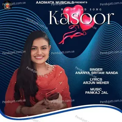 Kasoor - Ananya Nanda album cover 