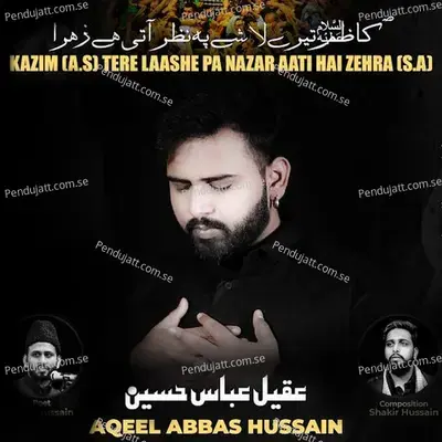 Kazim Tere Laashe Pa Nazar Aati Hai Zehra - Aqeel Abbas Hussain album cover 