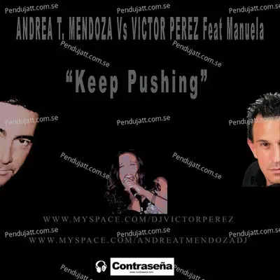 Keep Pushing - Andrea T Mendoza Vs Victor Perez cover album