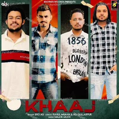 Khaaj - Bro AG album cover 