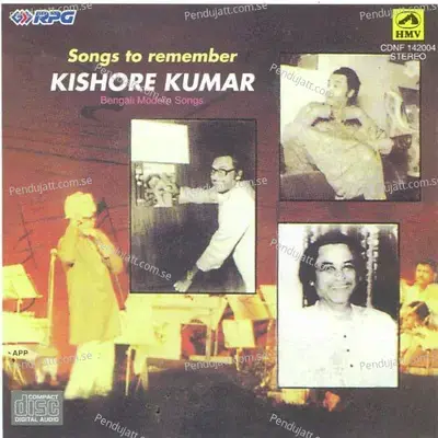 Kishore Kumar Bengali Songs To Remember - Kishore Kumar cover album