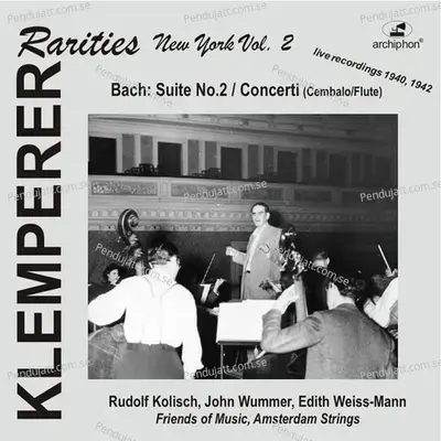 Klemperer Rarities  New York  Vol  2  1940  1942  - Otto Klemperer cover album
