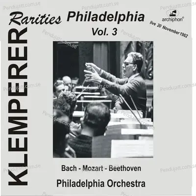 Brandenburg Concerto No  1 In F Major  Bwv 1046  I - Philadelphia Orchestra album cover 