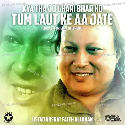 Kya Tha Jo Ghari Bhar Ko Tum Laut Ke Aa Jate - Nusrat Fateh Ali Khan album cover 