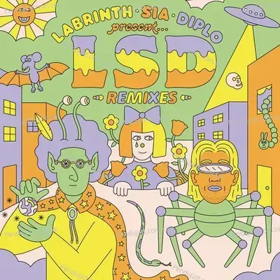 Labrinth  Sia  Diplo Present    Lsd  Remixes  - Lsd cover album