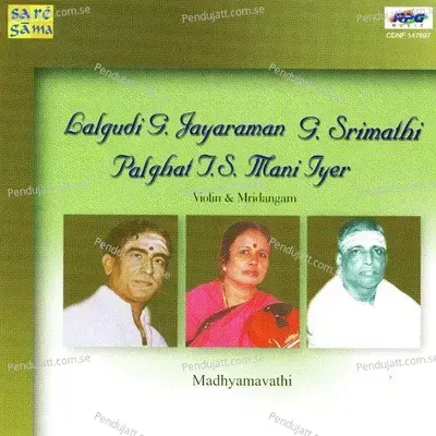 Ramakatha Sutha Lalgudi G  Jayaraman Madhyamavati - Tyagaraja album cover 