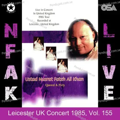 Leicester Uk Concert 1985  Vol  155 - Nusrat Fateh Ali Khan cover album